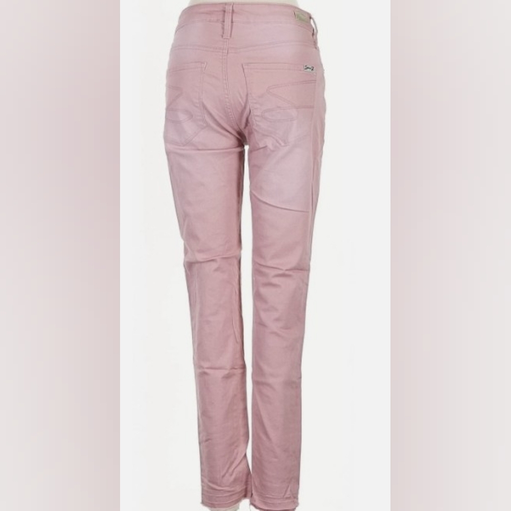 Seven7 High Rise Skinny Fit- Dusty Rose - Size 4 - Picture 2 of 13